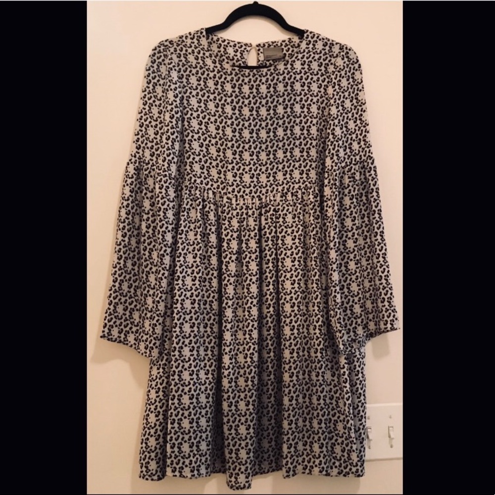 Vero Moda Cheetah Print Smock Dress